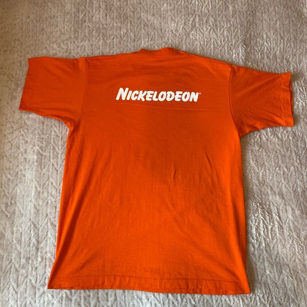 Vintage Nickelodeon Fruit of the Loom Single Stitch Y2K men’s T-Shirt Sz L